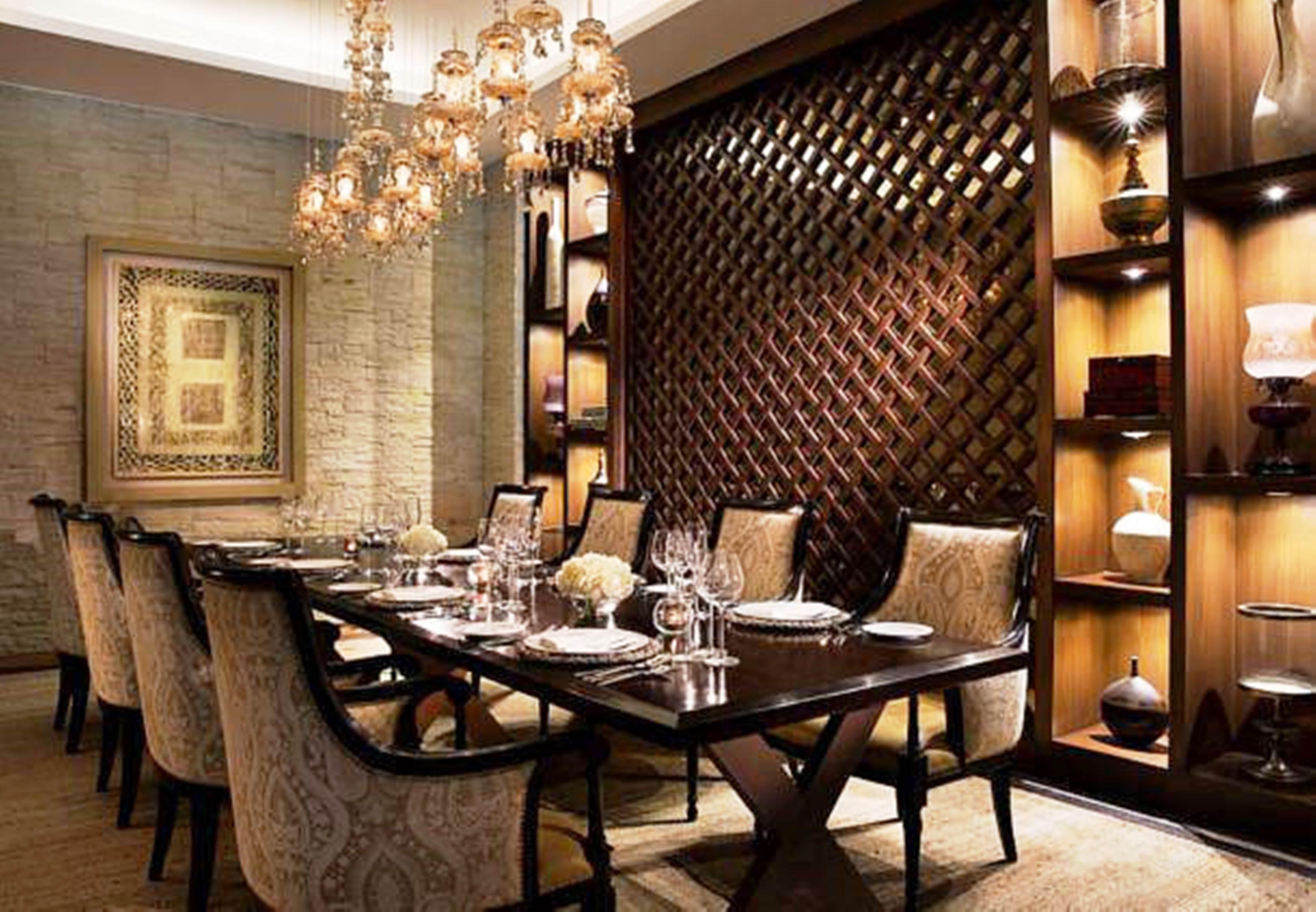 Jw Marriott Hotel New Delhi Aerocity Eksteriør billede A dining room