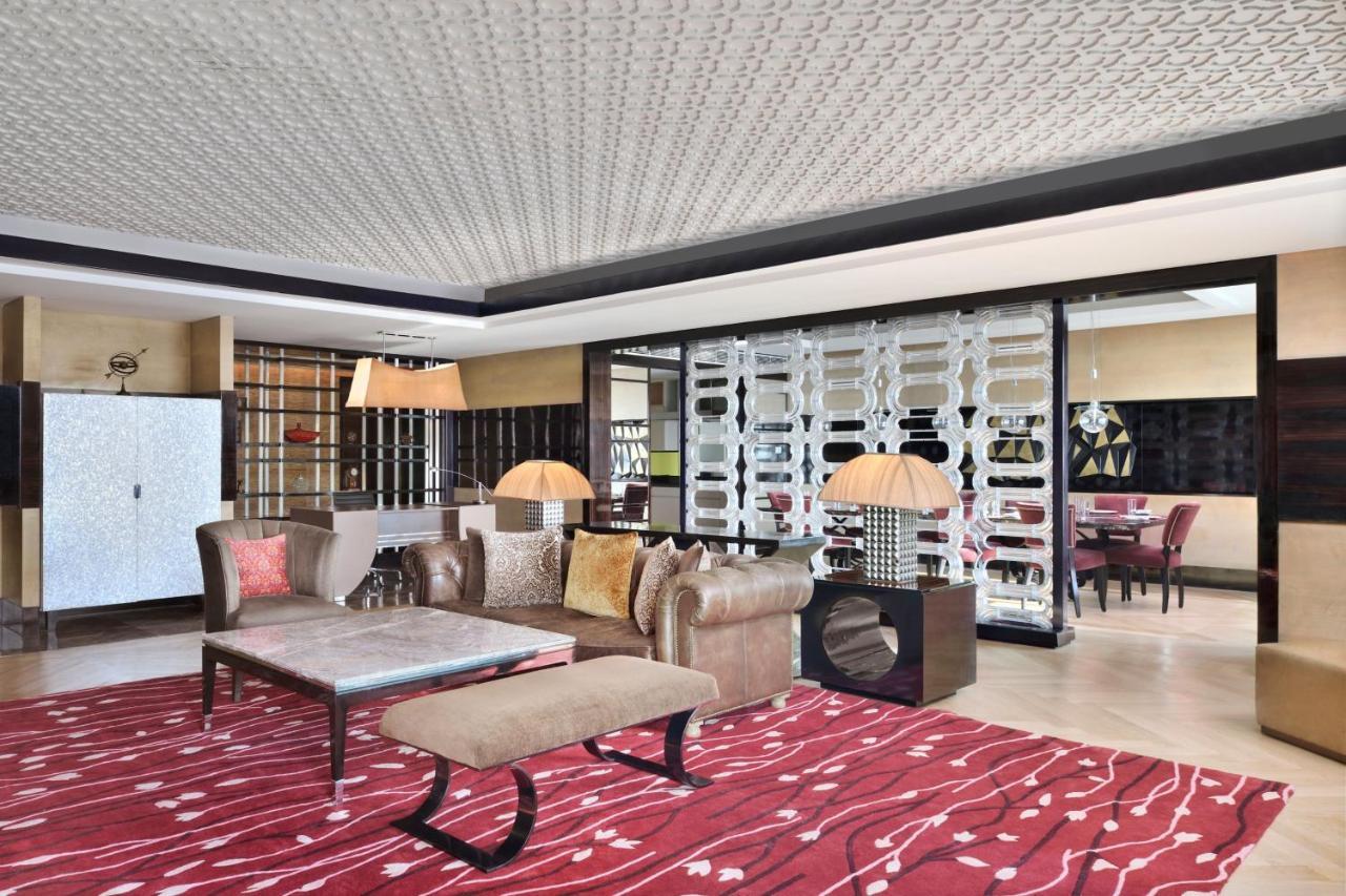 Jw Marriott Hotel New Delhi Aerocity Eksteriør billede A 3D rendering of a room