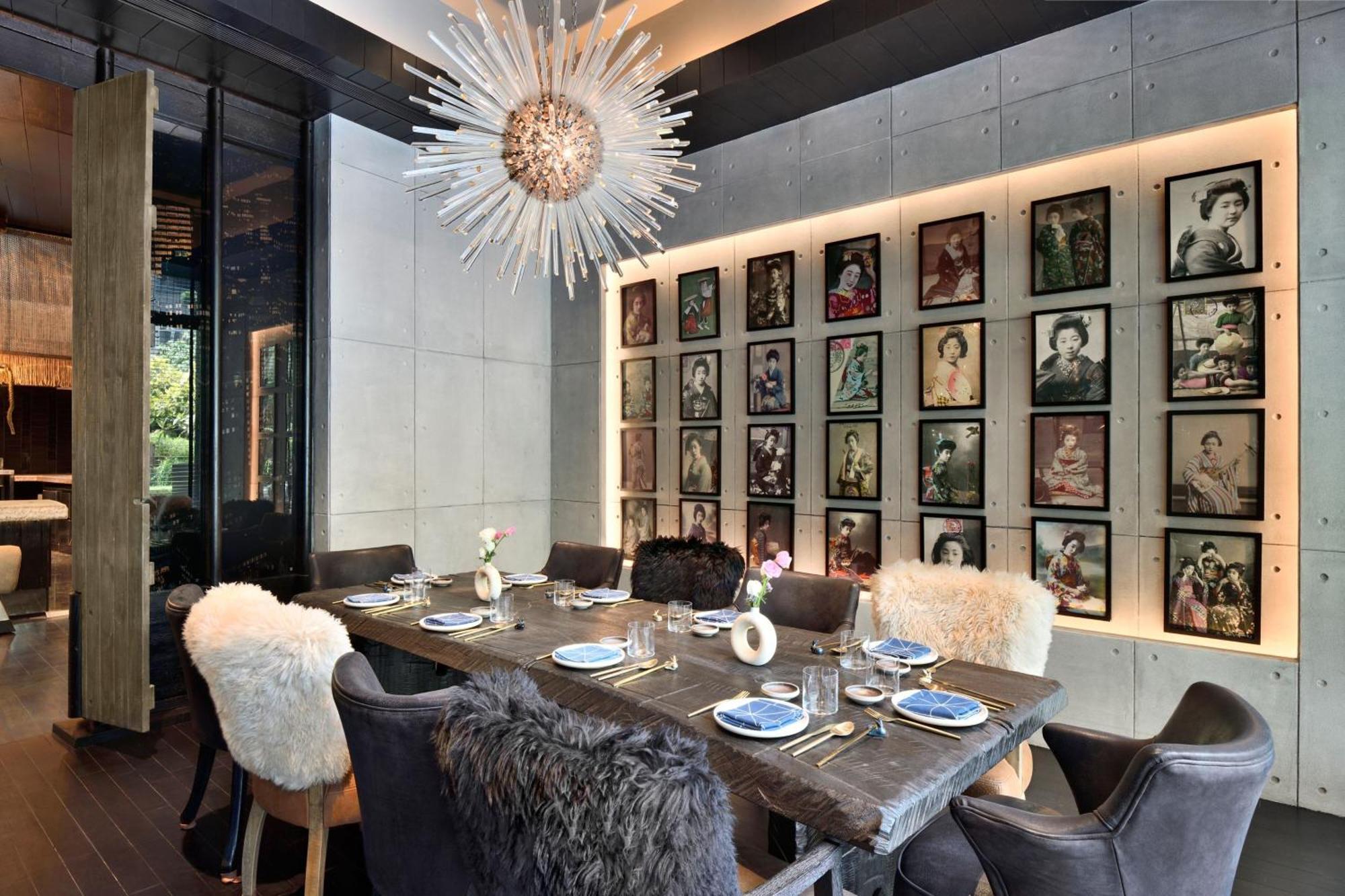 Jw Marriott Hotel New Delhi Aerocity Eksteriør billede The dining room at the restaurant
